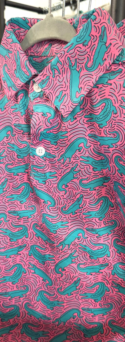 Neon Gators Polo-Meripex