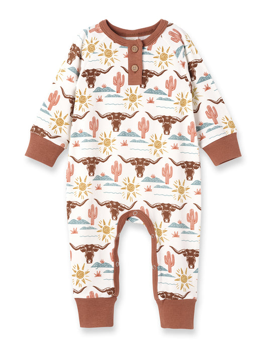 Happy Trails Western Romper