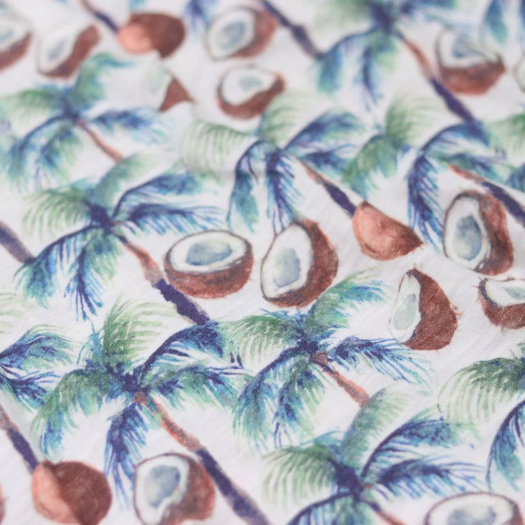 Day Party Henley - Coconut Palms