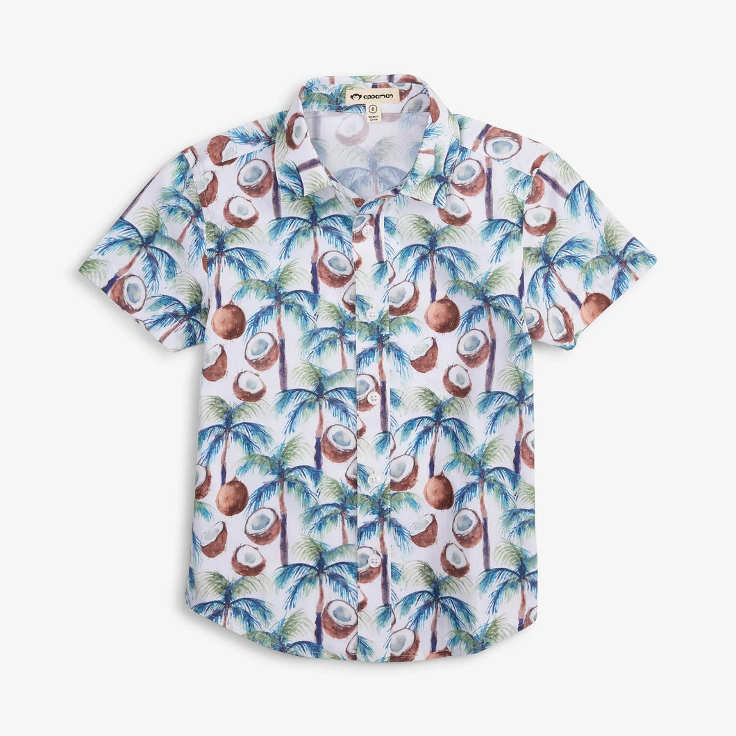 Day Party Shirt - Coconut Palms