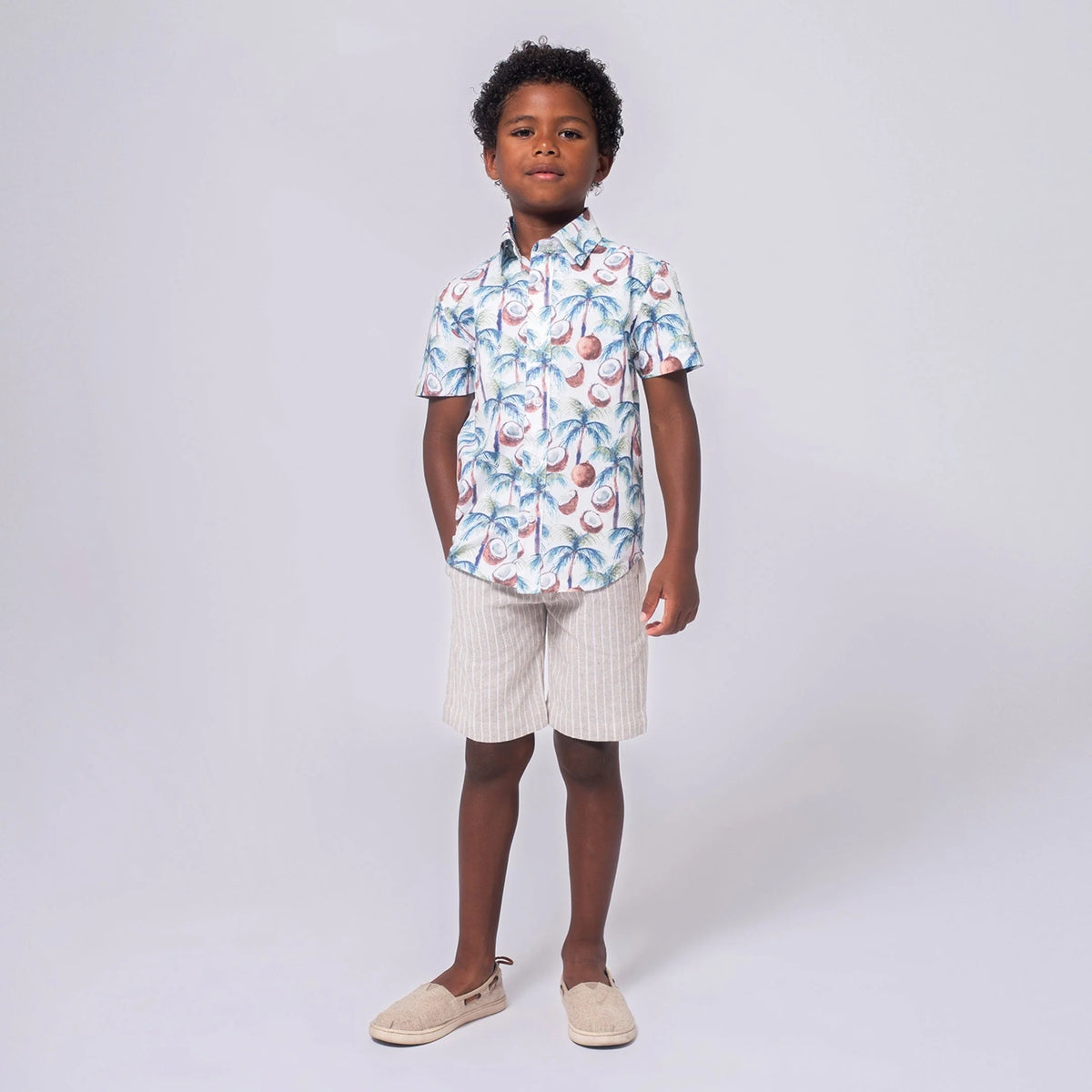 Day Party Shirt - Coconut Palms