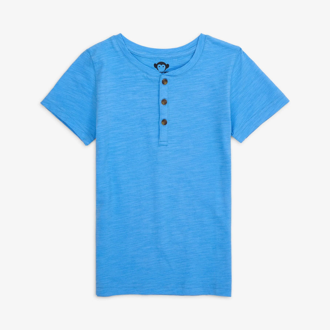 Day Party Henley - Sky Blue