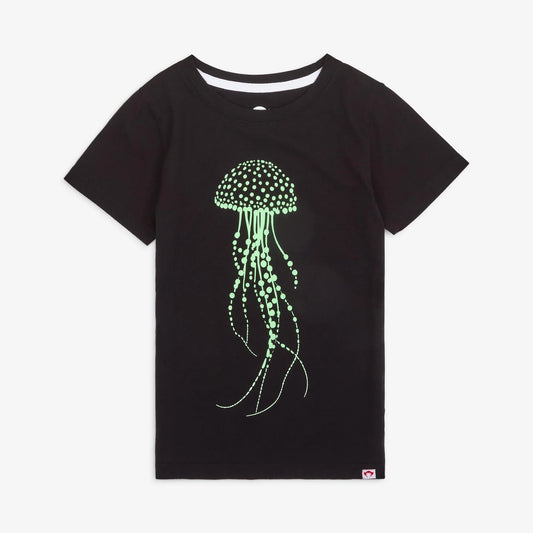 Appaman Jellyfish Tee, soft polyester short-sleeve boys' graphic tee in ocean-inspired design