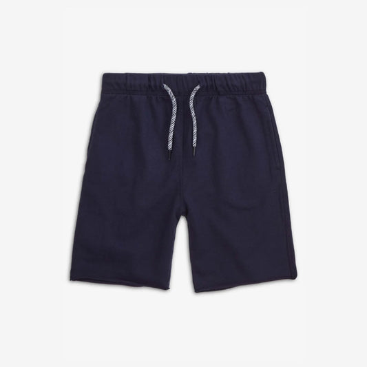 Navy Camp Shorts by Appaman, premium lightweight cotton-polyester blend