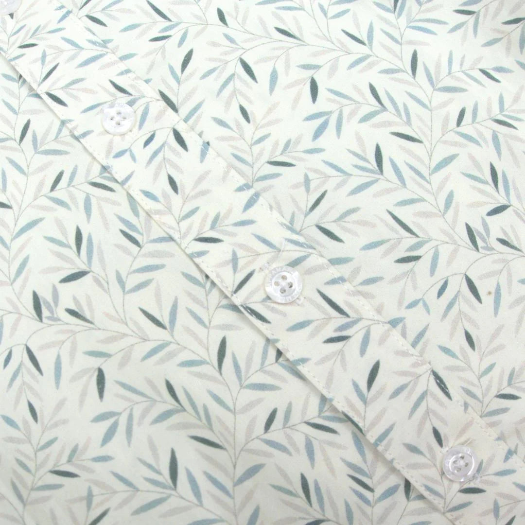 Day Party Button Up - Micro Greens