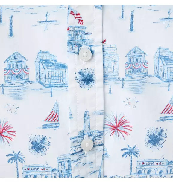 Poplin Scenic Toile Shirt