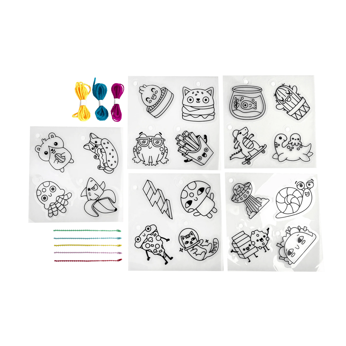 Shrink-Its! DIY Shrink Art Bracelet Kit- Fun Friends Friends