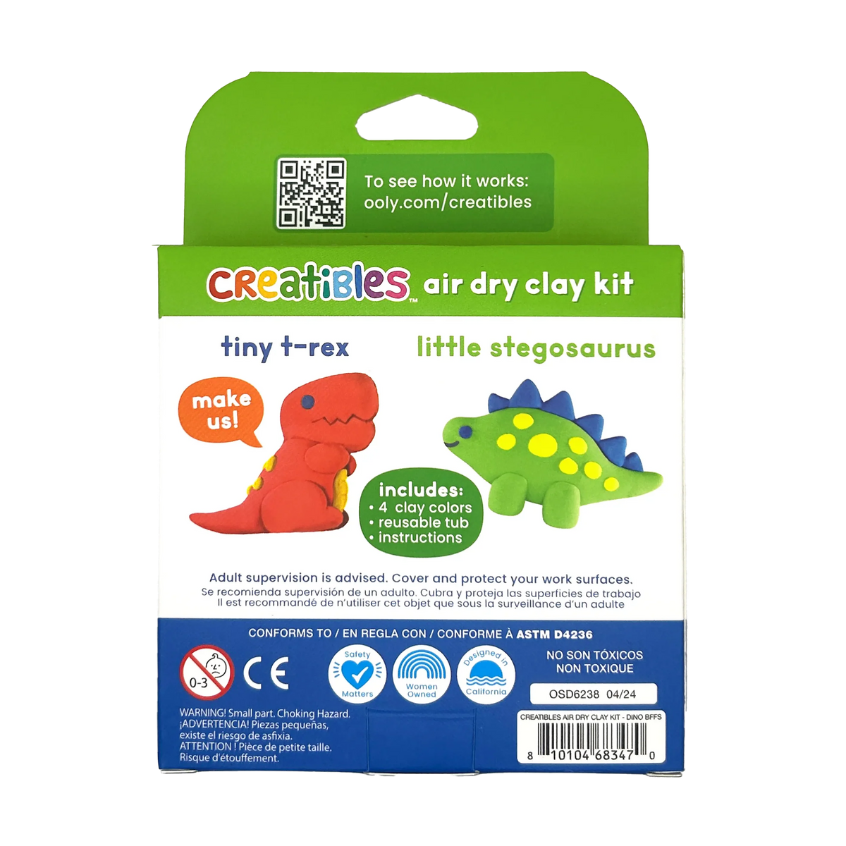 Creatibles Air Dry Clay Kit