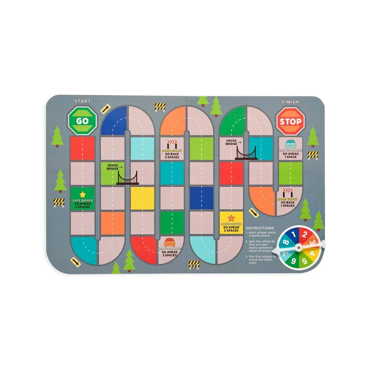 Ooly - Play Again Reusable Sticker Fun - Working Wheels