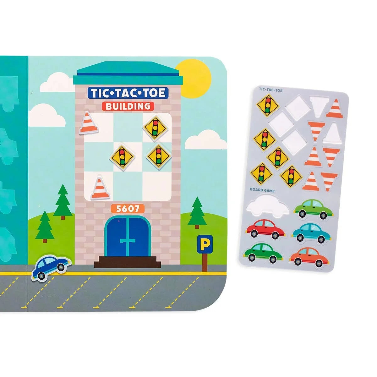 Ooly - Play Again Reusable Sticker Fun - Working Wheels