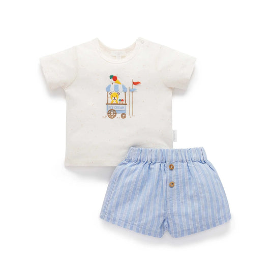 Ice Cream Cart Set - Laguna Stripe