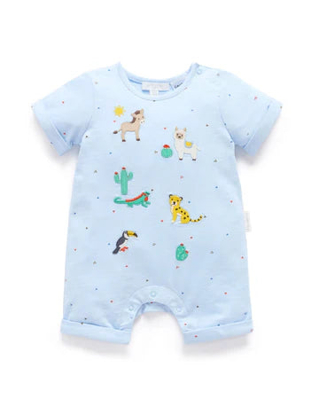 Animal Fiesta Short Growsuit