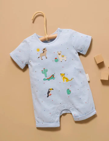 Animal Fiesta Short Growsuit