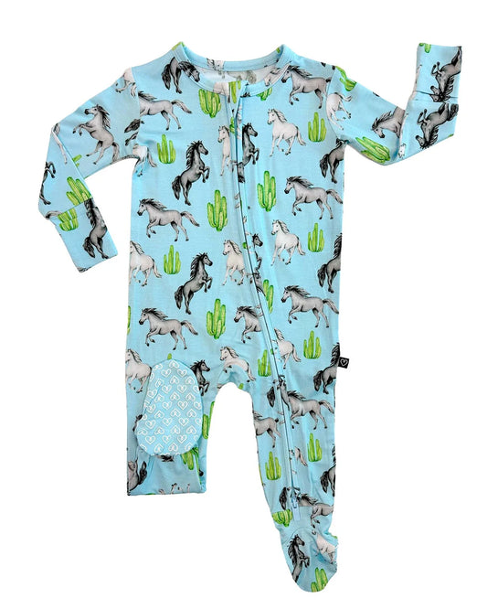 Harrison Zippered Footie