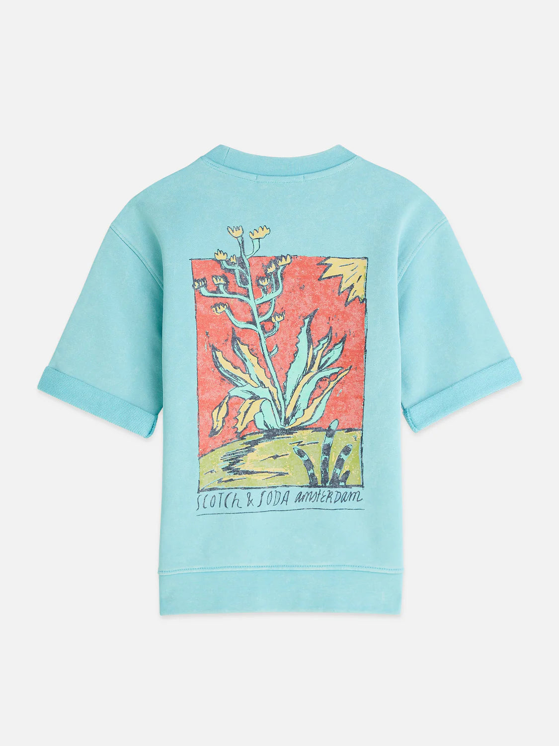 Artwork Relaxed Washed Sweatshirt