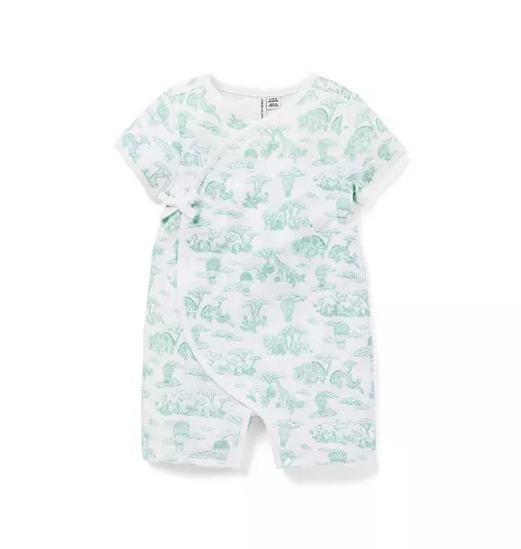 Green Kimono Toile