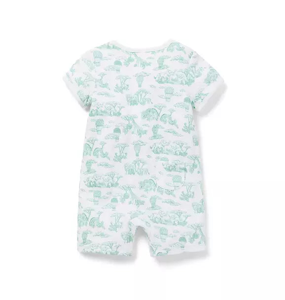 Green Kimono Toile