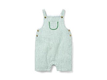 Load image into Gallery viewer, Green Microstripe Overalls
