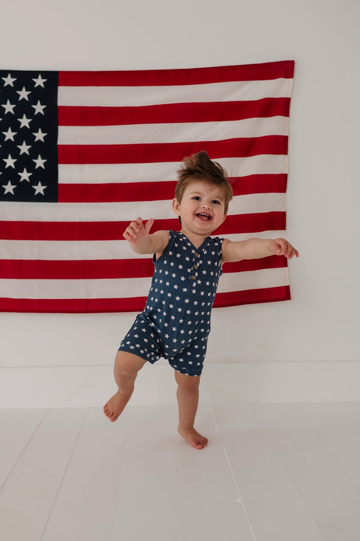 Sleeveless Romper - American Stars