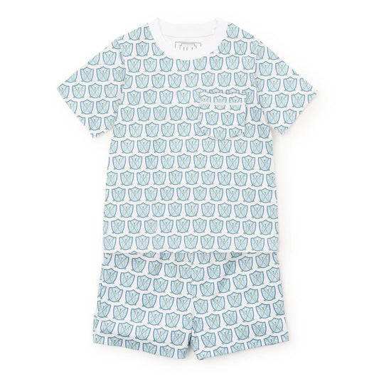 Charles Short Set - Golf Crest Blue