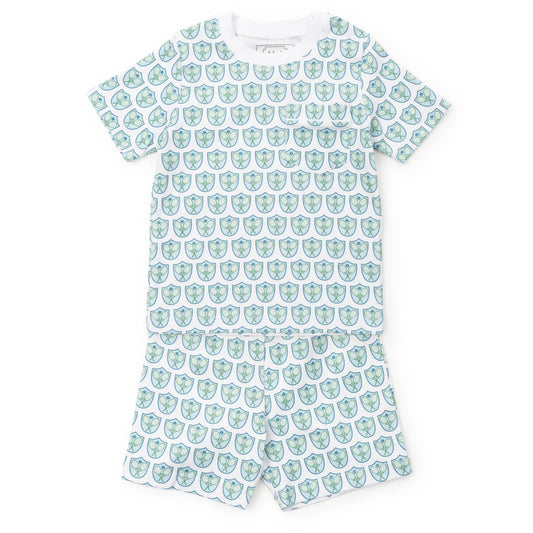 Charles Short Set - Tennis Crest Blue