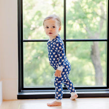 Load image into Gallery viewer, Parker Pima Cotton Zipper Pajama - Up At Bat
