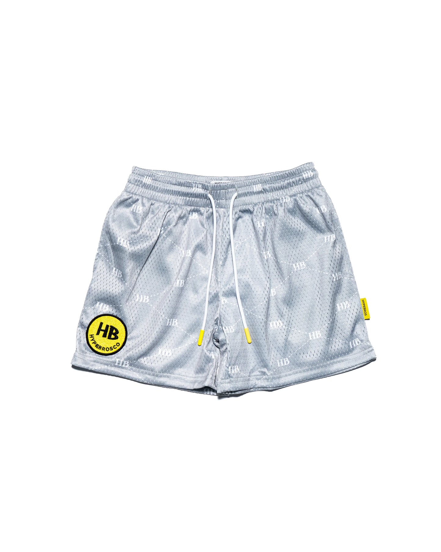 Hype MonoPop Short in breathable double-lined mesh with monogram print detail