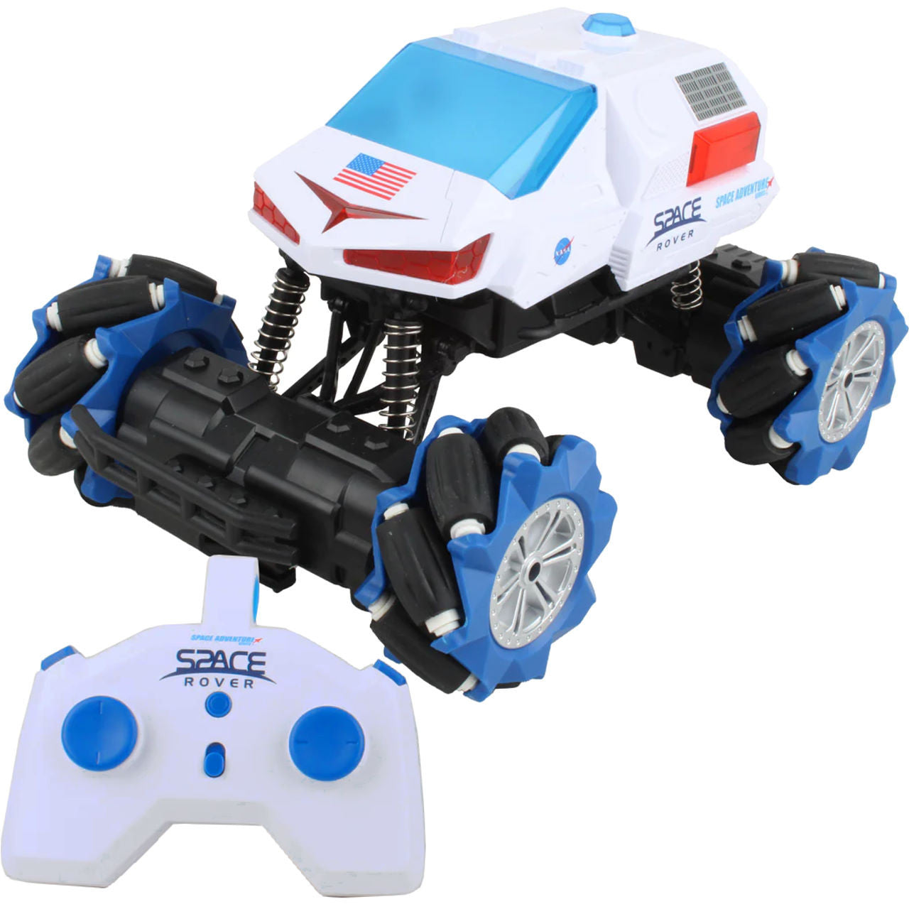 Space Adventure Radio Control Rover by Daron with working headlights and off-road tires
