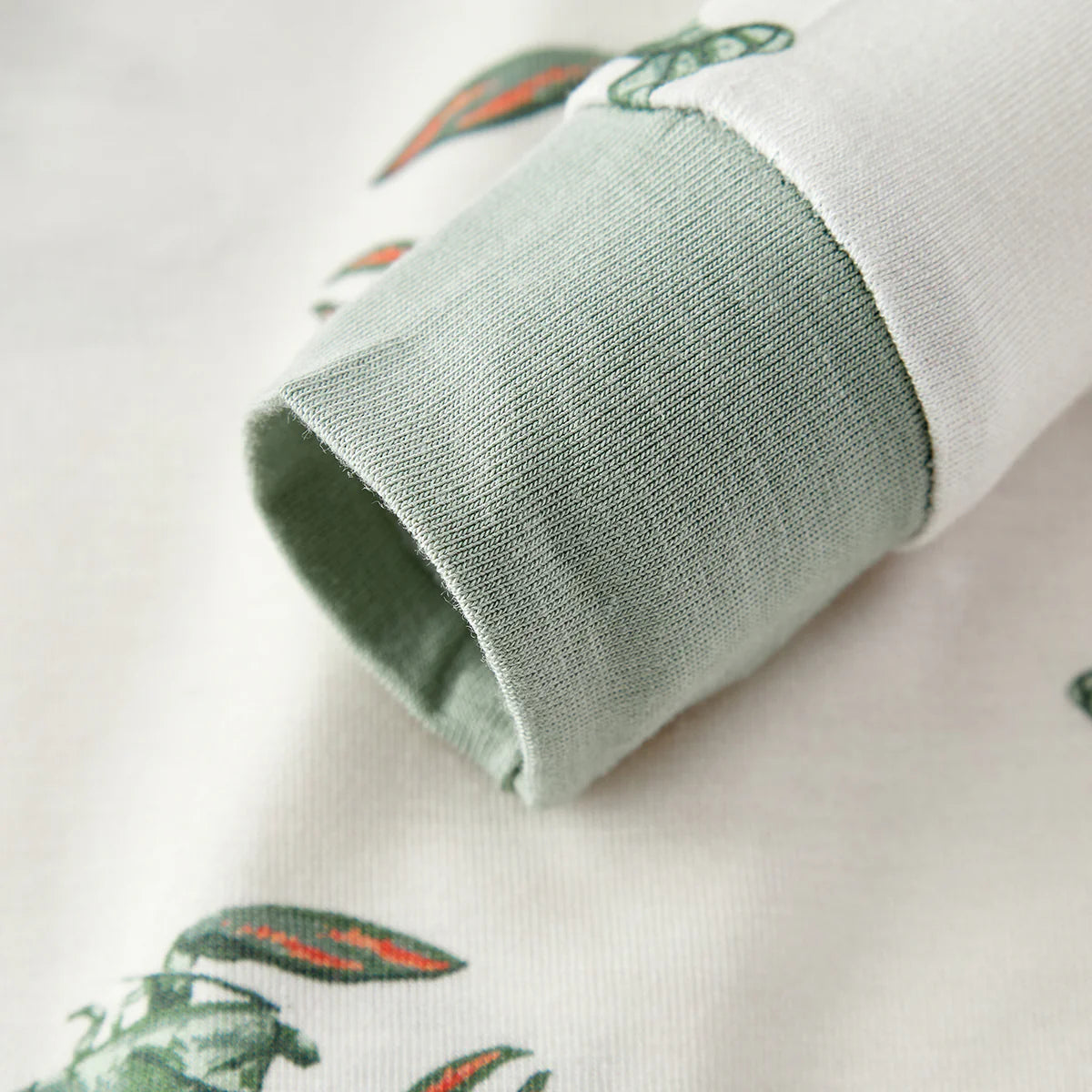 Luxe Stretch Zipper Pajama - Mint Lobster