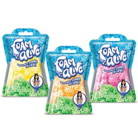 Foam Alive colorful activity toy by Foam Alive brand, expanded and ready for water play