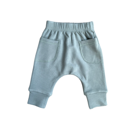 Baby Sprouts, Baby Pocket Pants-Storm