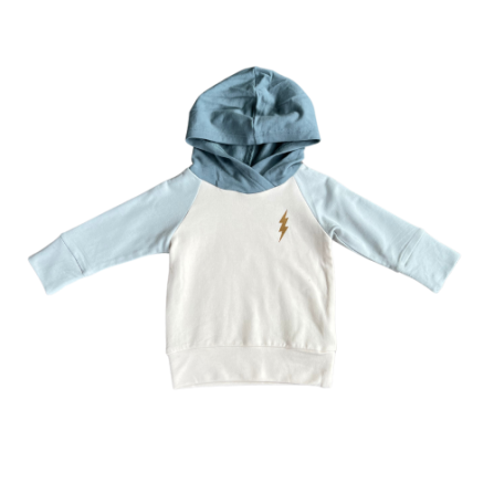 Baby Sprouts, Raglan Hoodie-Bolt