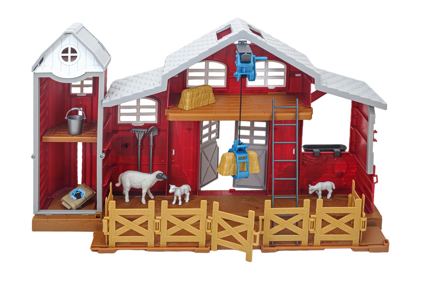 Big Country Adventures Dairy Barn Playset