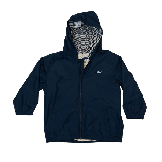 Navy Rain Jacket