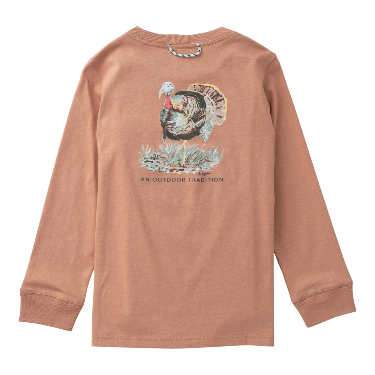 Turkey LS Cotton Pocket Tee