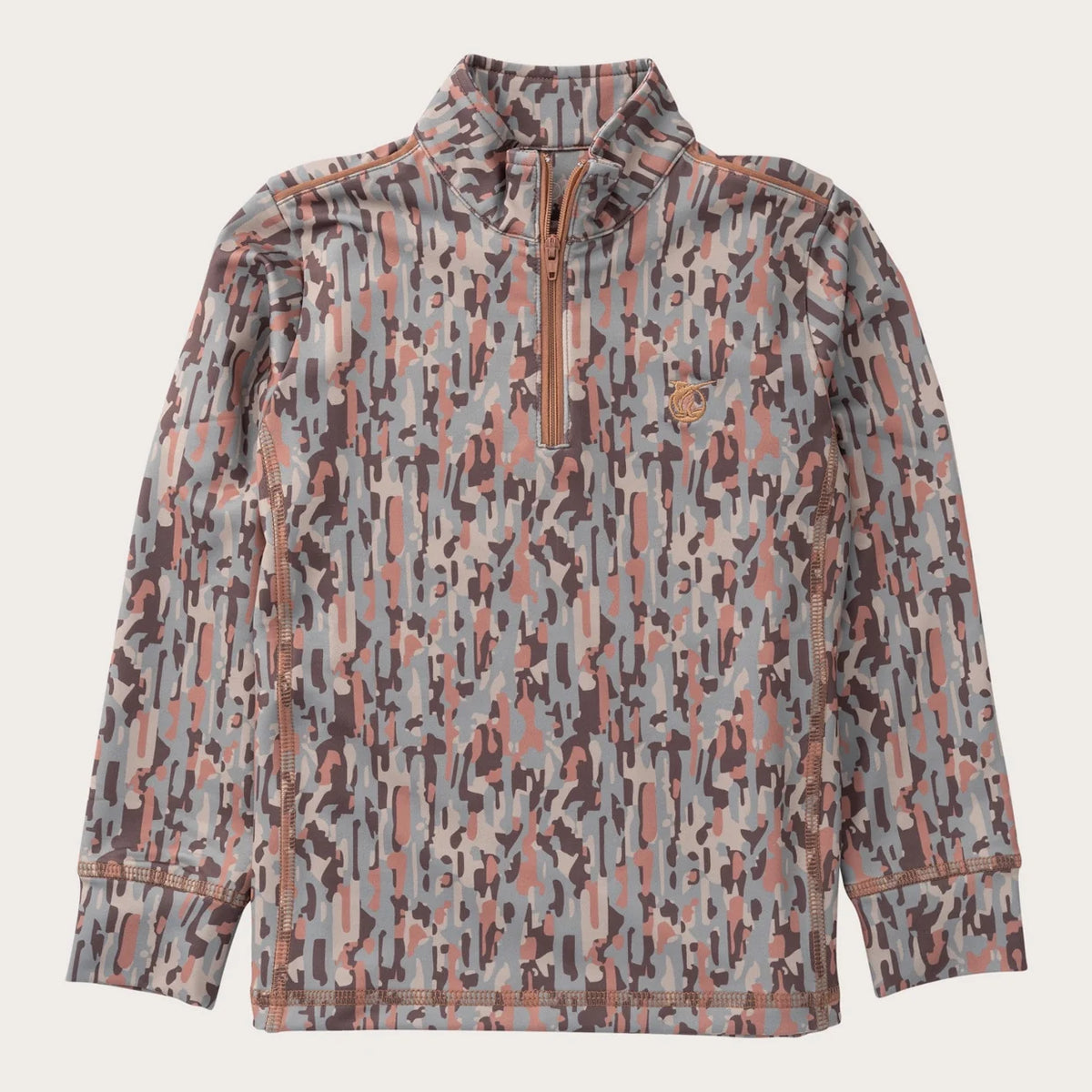 Performance 1/4 Zip Pullover - Stay In The Lines Camo
