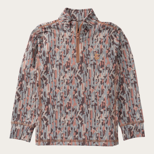 Performance 1/4 Zip Pullover - Stay In The Lines Camo