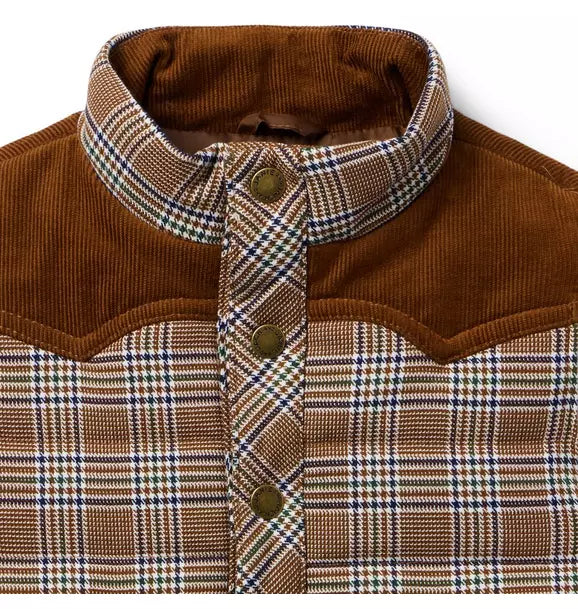 Saddle Ridge Western Puffer Vest