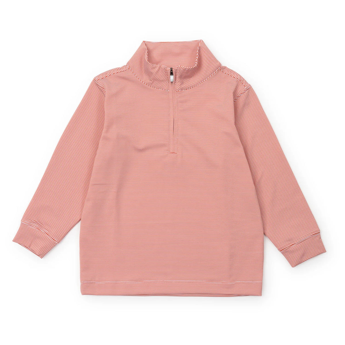 Sam Performance Pullover - Orange Stripes