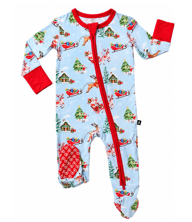 Nico Zippered Footie