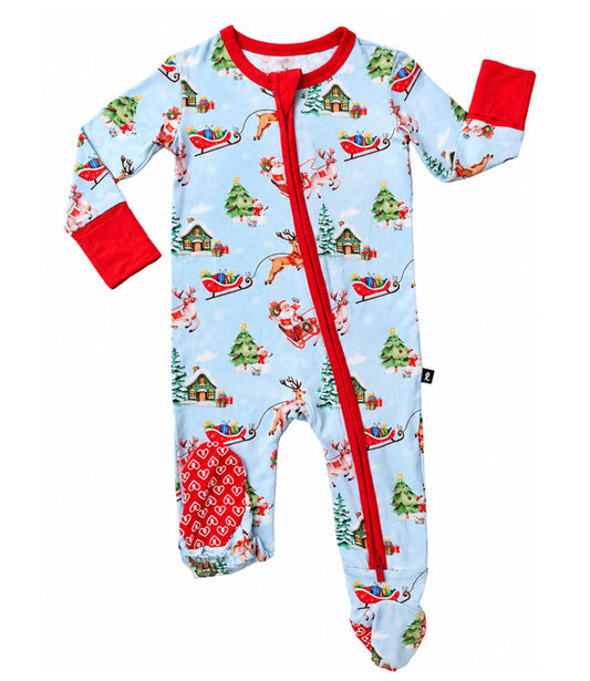 Nico Zippered Footie