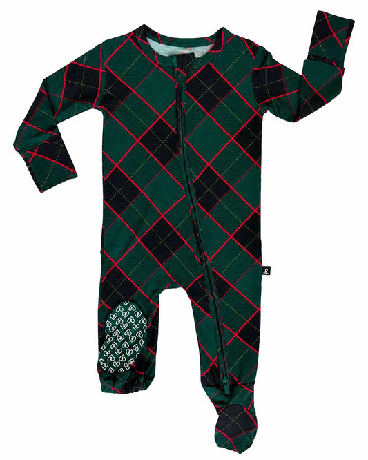 Gabriel Zippered Footie