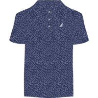 Miles SS Performance Polo-Navy Blue
