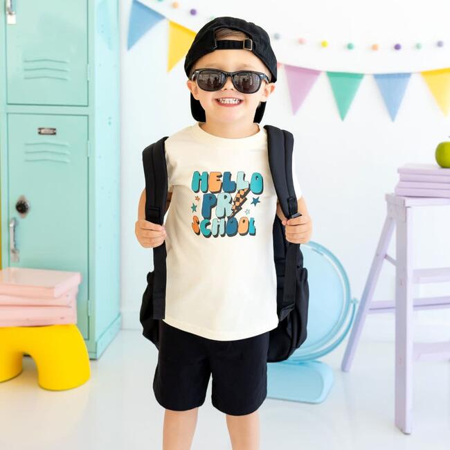 Hello Preschool! SS Natural T-Shirt-Sweet Wink