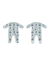 Load image into Gallery viewer, Bobby Zippered Footie-Lev Baby
