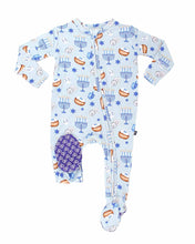 Load image into Gallery viewer, Zohar Zippered Footie-Lev Baby

