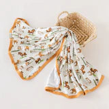 Organic Cotton Baby Swaddle Blanket