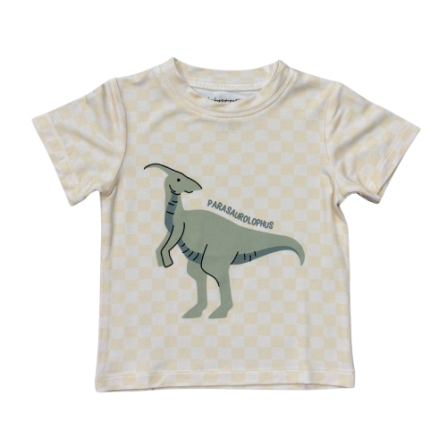Baby Sprouts short sleeve tee in soft bamboo viscose, relaxed fit