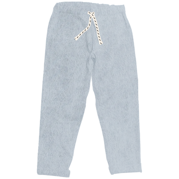 90's Chino Pants in Acid Blue Denim by Tiny Whales, refined baby and toddler clothing