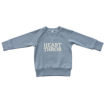 Soft bamboo cotton raglan sweatshirt by Baby Sprouts in classic style